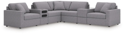 Modmax Balanced Sectional with Audio and Storage Consoles - Clarks Hardware - Iowa