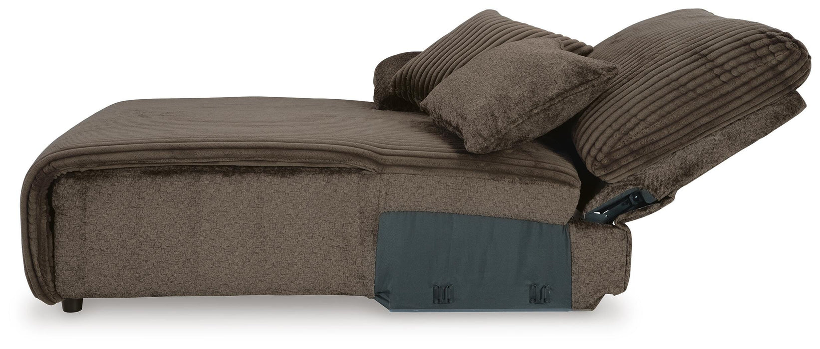 Top Tier Reclining Sectional with Chaise - Clarks Hardware - Iowa