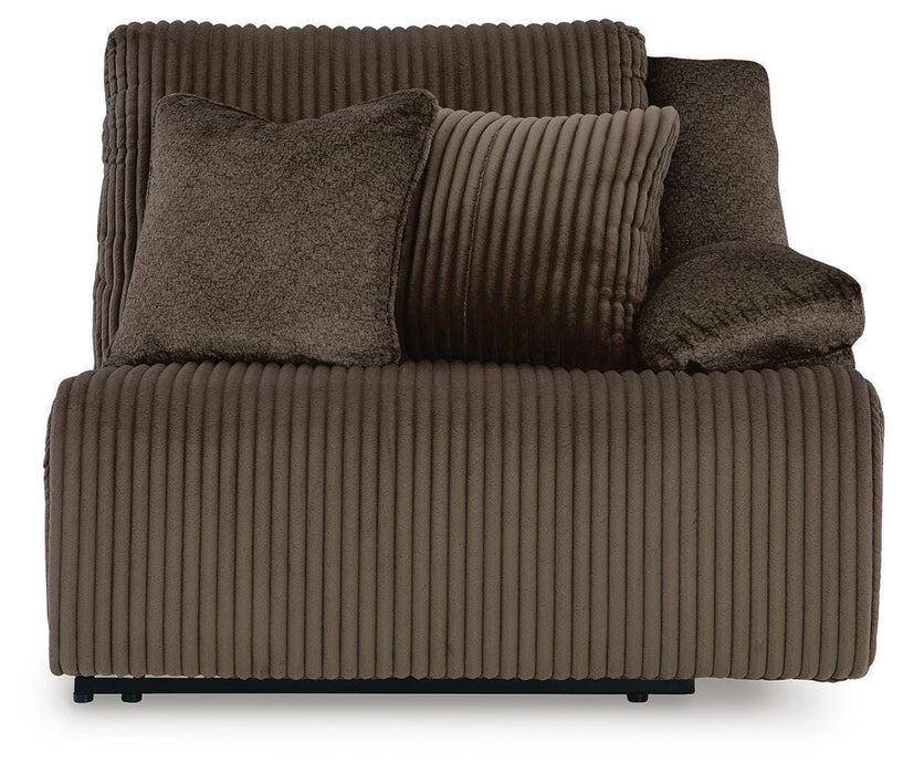 Top Tier Reclining Sectional with Chaise - Clarks Hardware - Iowa