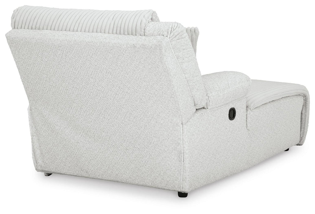 Top Tier Reclining Sectional with Chaise - Clarks Hardware - Iowa