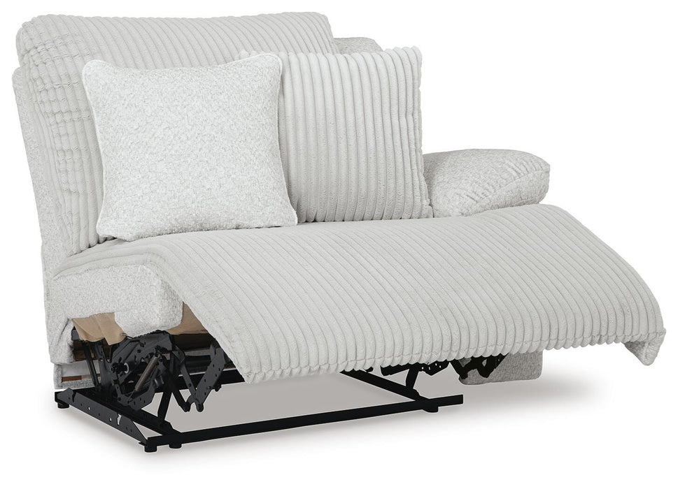 Top Tier Reclining Sectional with Chaise - Clarks Hardware - Iowa