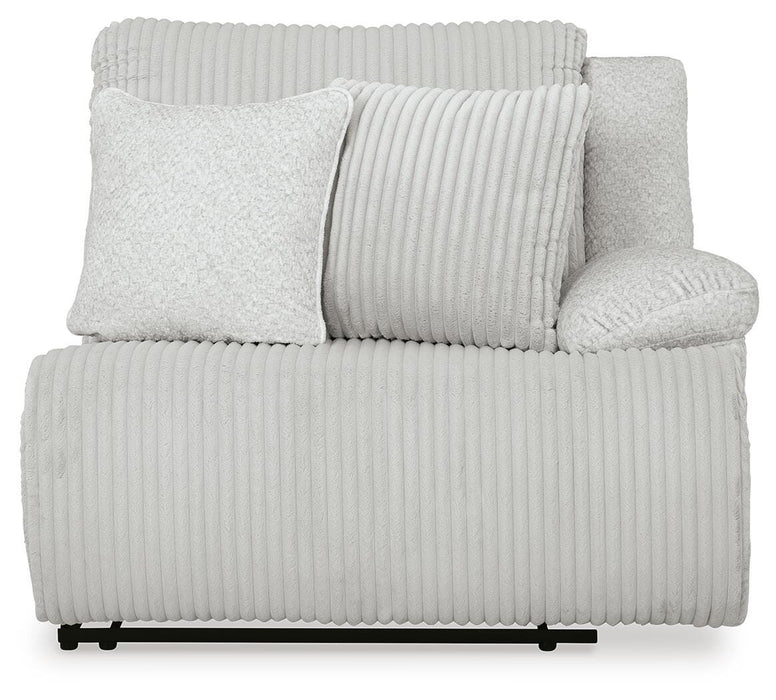 Top Tier Reclining Sectional with Chaise - Clarks Hardware - Iowa