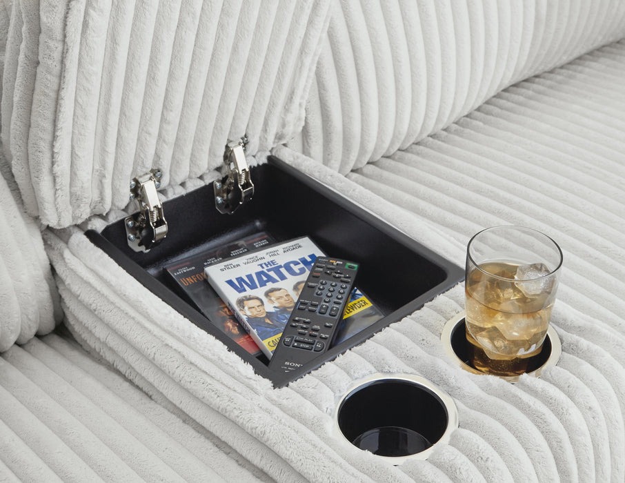Top Tier Reclining Sectional with Chaise - Clarks Hardware - Iowa