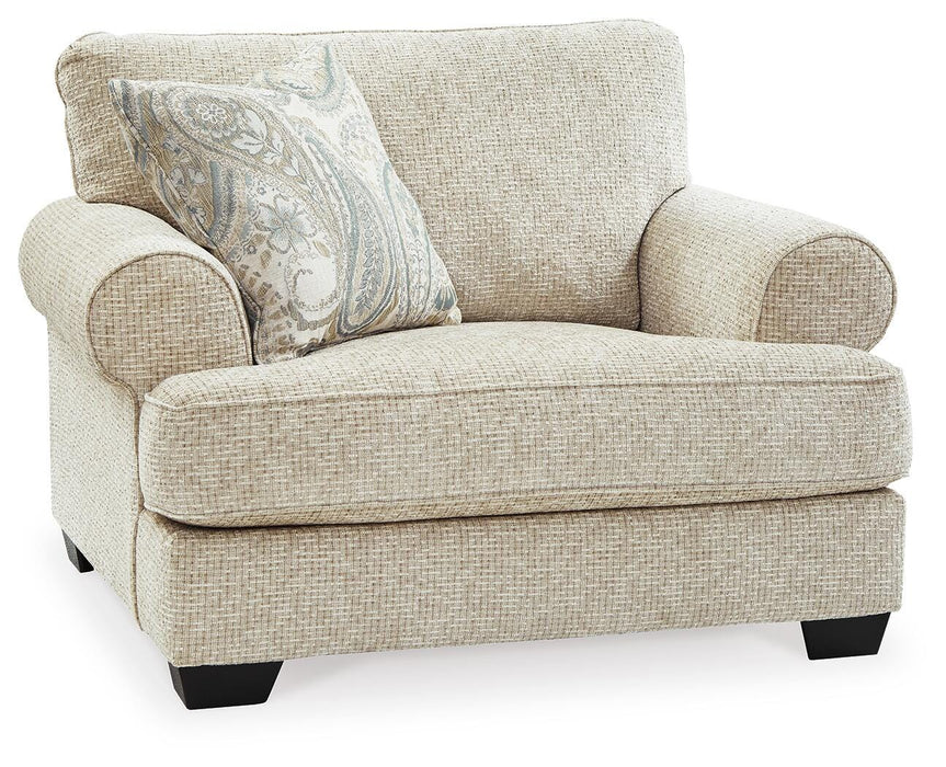 Monaghan Oversized Chair and Ottoman - Clarks Hardware - Iowa