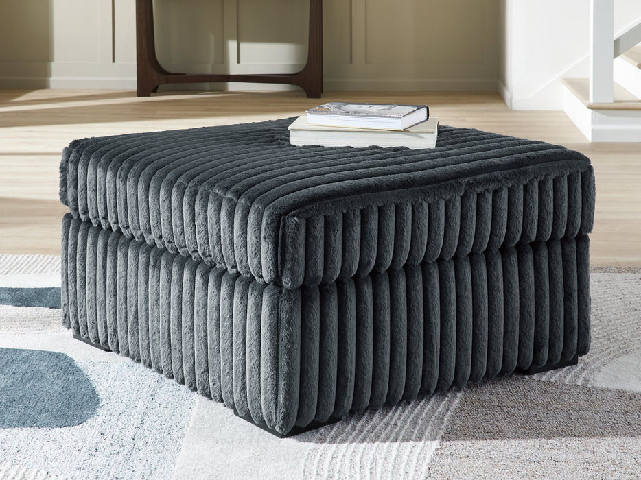 Midnight-Madness Oversized Accent Ottoman - Clarks Hardware - Iowa