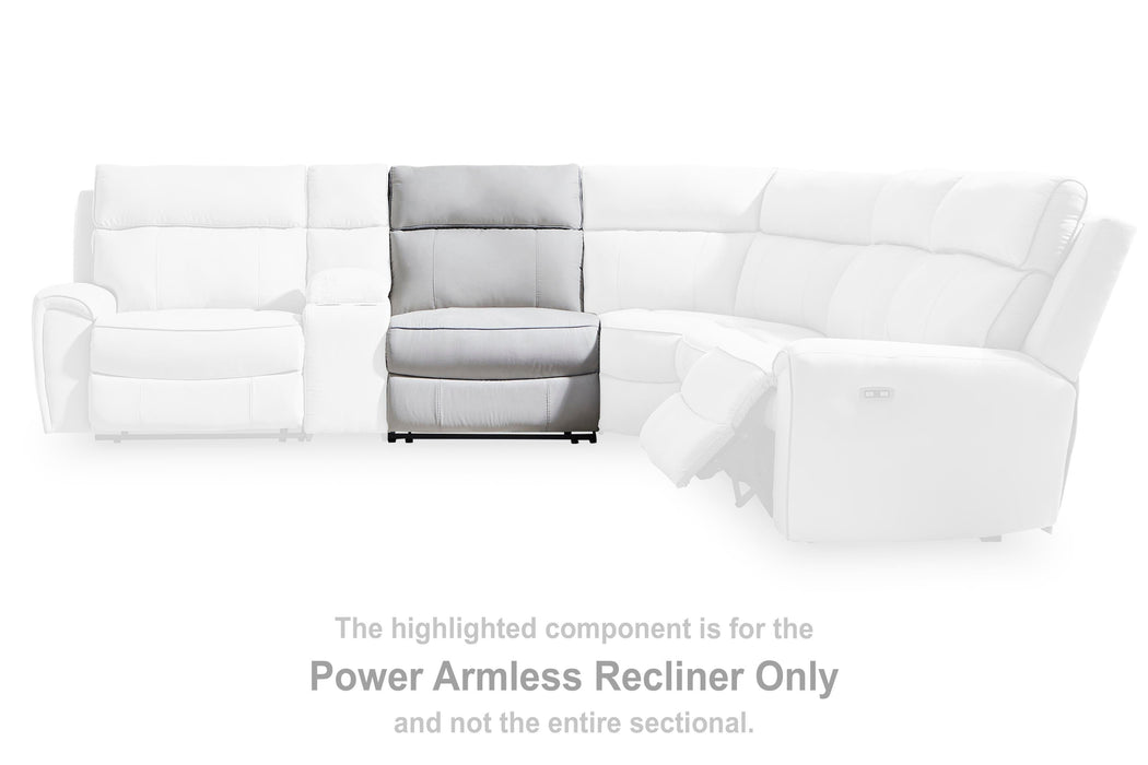 Grafton Pike Reclining Sectional with Storage Consoles