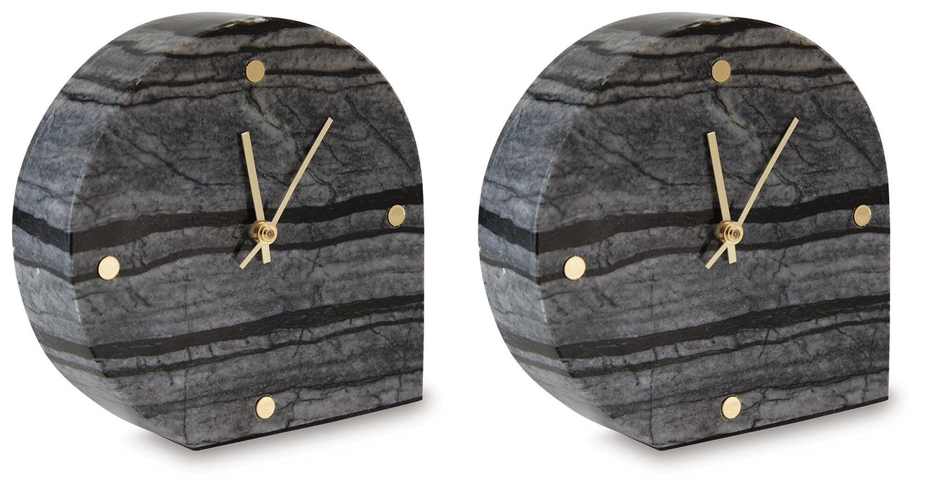 Janmour Table Clock (Set of 2) - Clarks Hardware - Iowa