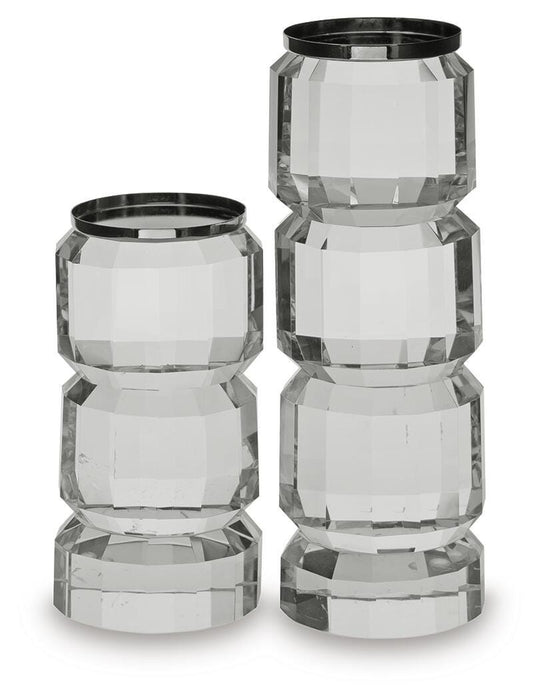 Brentley Candle Holder Set (Set of 2) - Clarks Hardware - Iowa