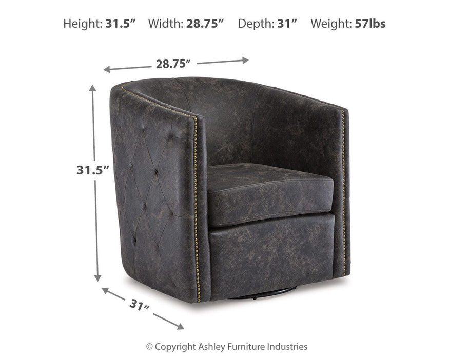 Brentlow Swivel Accent Chair - Clarks Hardware - Iowa