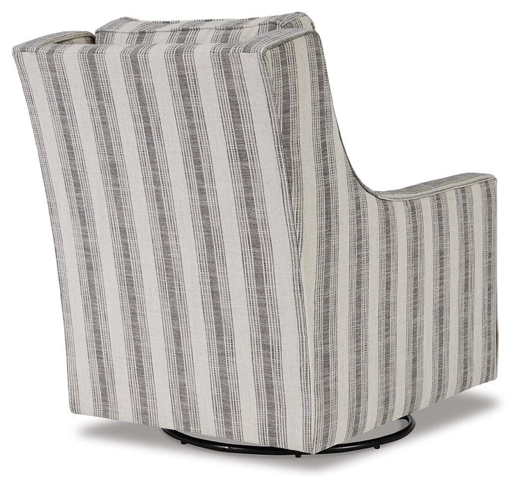 Kambria Swivel Glider Accent Chair - Clarks Hardware - Iowa