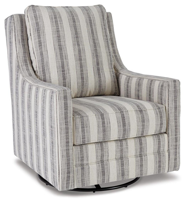 Kambria Swivel Glider Accent Chair - Clarks Hardware - Iowa