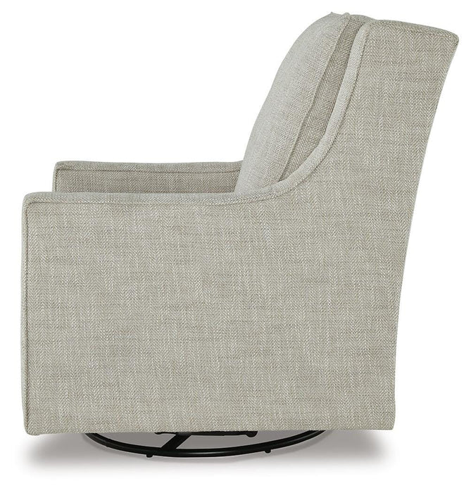 Kambria Swivel Glider Accent Chair - Clarks Hardware - Iowa
