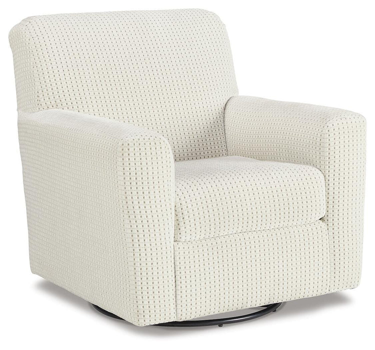 Herstow Swivel Glider Accent Chair - Clarks Hardware - Iowa
