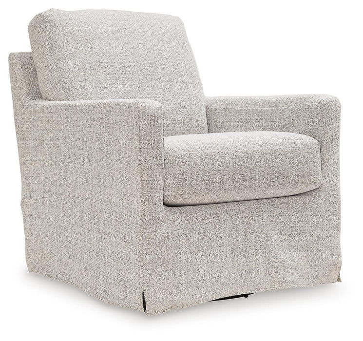 Nenana Next-Gen Nuvella Swivel Glider Accent Chair - Clarks Hardware - Iowa