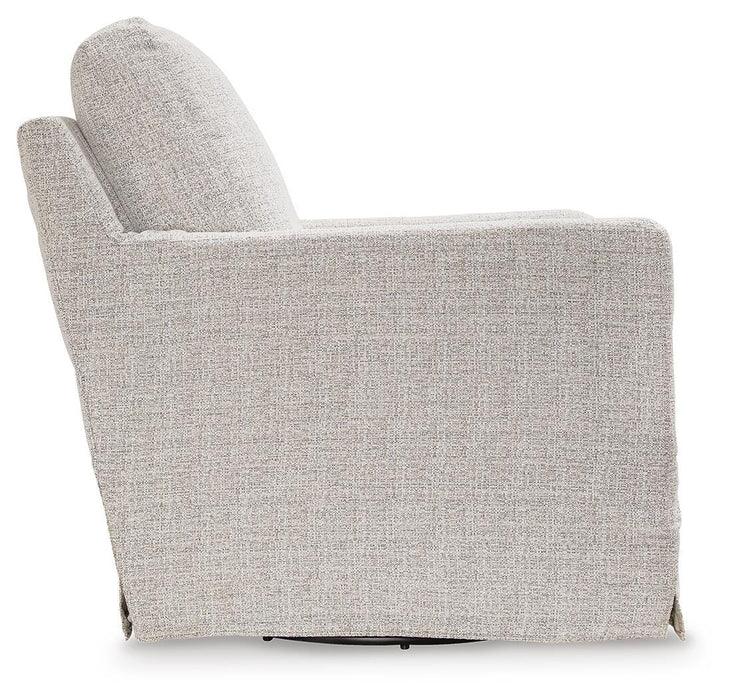 Nenana Next-Gen Nuvella Swivel Glider Accent Chair - Clarks Hardware - Iowa