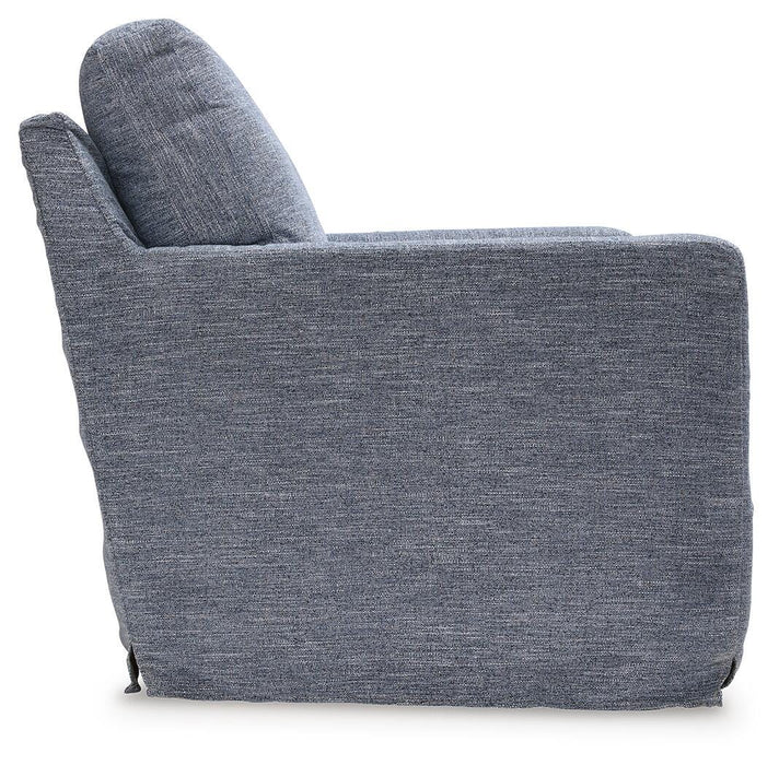Nenana Next-Gen Nuvella Swivel Glider Accent Chair - Clarks Hardware - Iowa