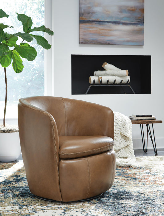 Kierreys Swivel Accent Chair - Clarks Hardware - Iowa