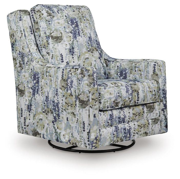 Dustinford Swivel Glider Accent Chair - Clarks Hardware - Iowa