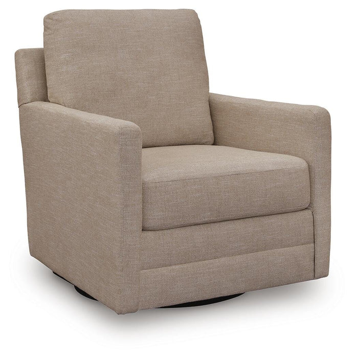 Freybourne Next-Gen Nuvella Swivel Accent Chair - Clarks Hardware - Iowa