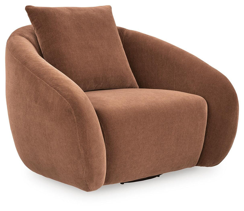 Yahya Swivel Accent Chair - Clarks Hardware - Iowa