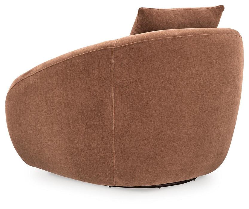 Yahya Swivel Accent Chair - Clarks Hardware - Iowa