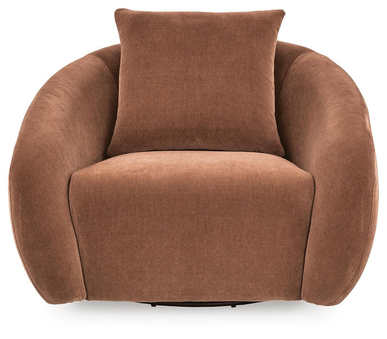 Yahya Swivel Accent Chair - Clarks Hardware - Iowa