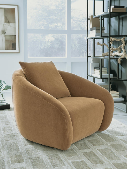 Yahya Swivel Accent Chair - Clarks Hardware - Iowa