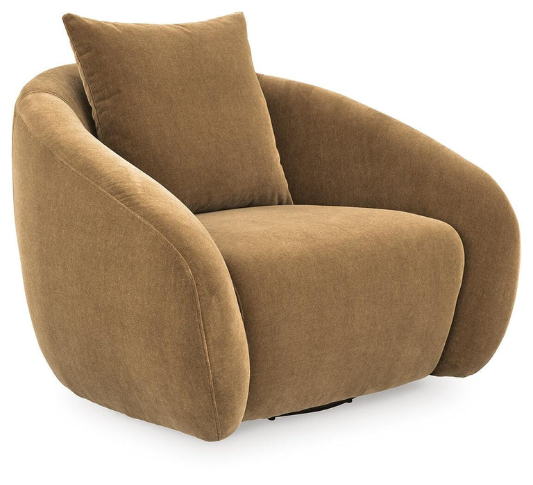 Yahya Swivel Accent Chair - Clarks Hardware - Iowa