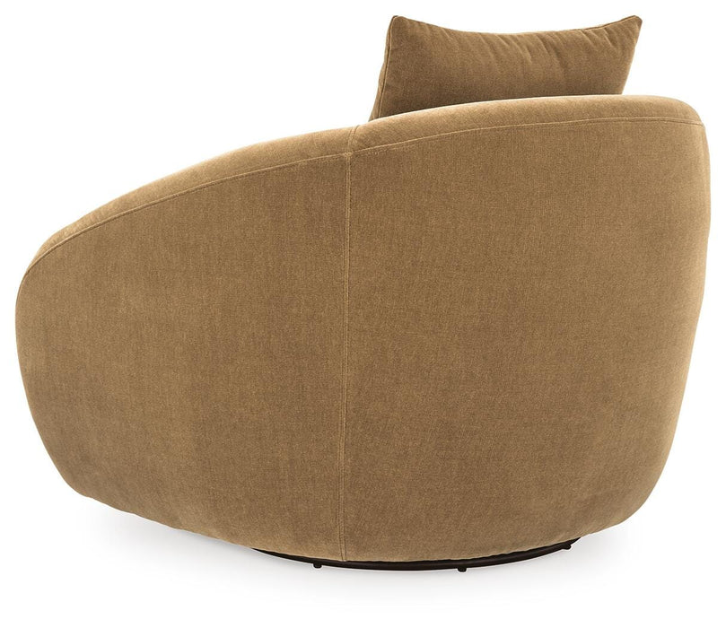 Yahya Swivel Accent Chair - Clarks Hardware - Iowa