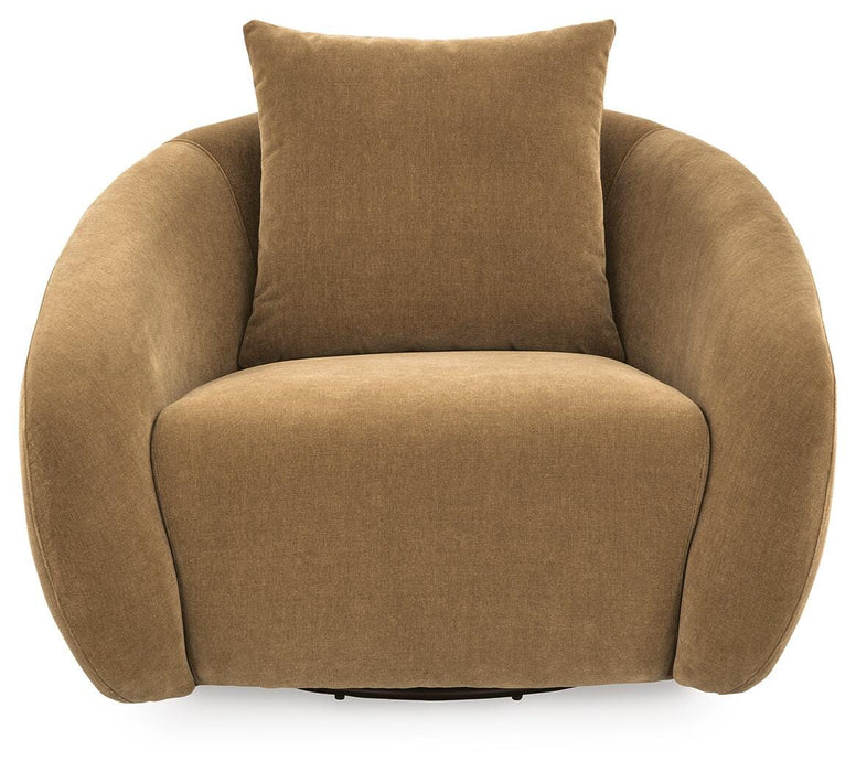 Yahya Swivel Accent Chair - Clarks Hardware - Iowa