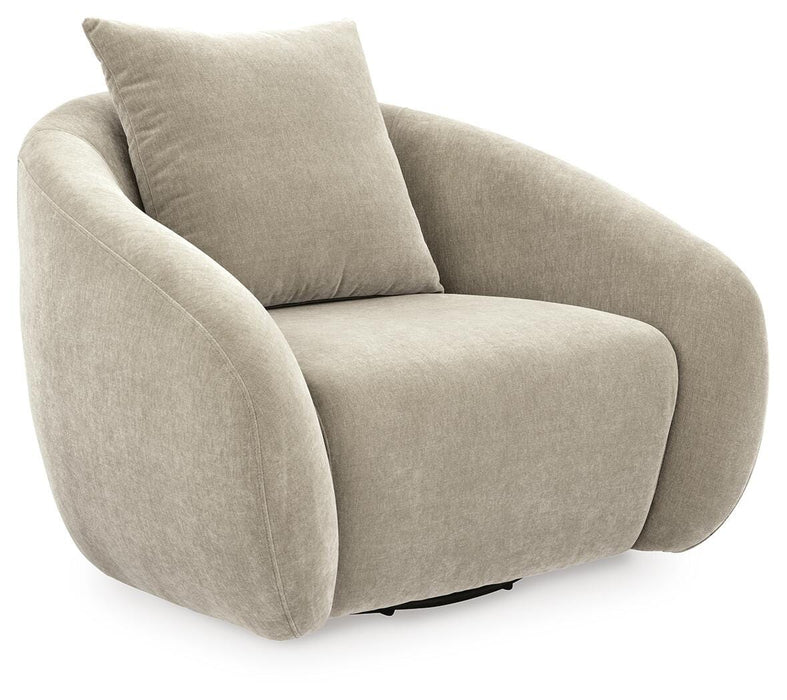Yahya Swivel Accent Chair - Clarks Hardware - Iowa