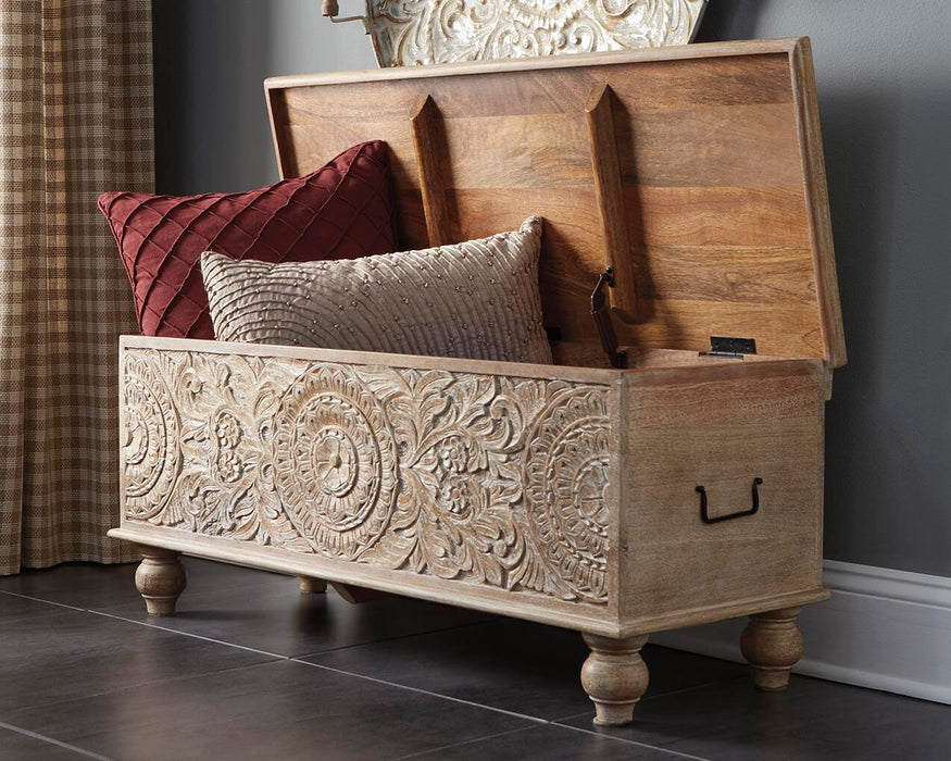 Fossil Ridge Storage Bench - Clarks Hardware - Iowa
