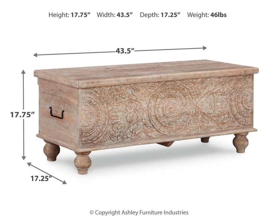 Fossil Ridge Storage Bench - Clarks Hardware - Iowa