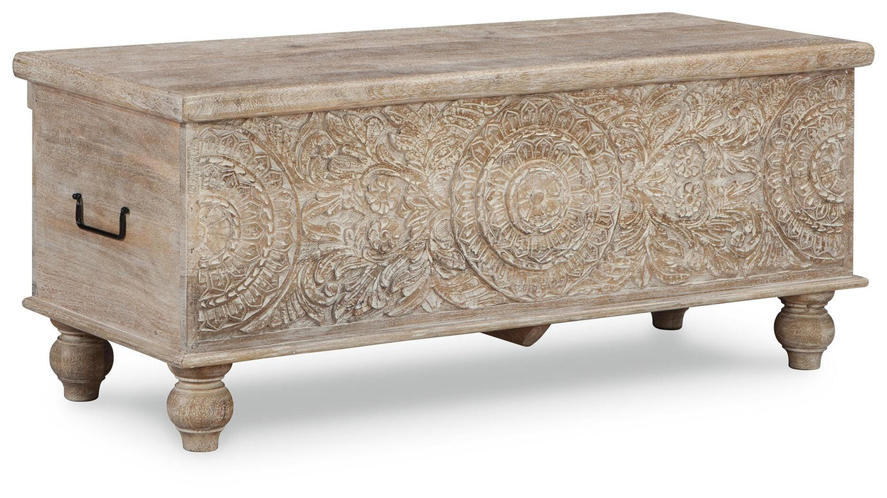 Fossil Ridge Storage Bench - Clarks Hardware - Iowa