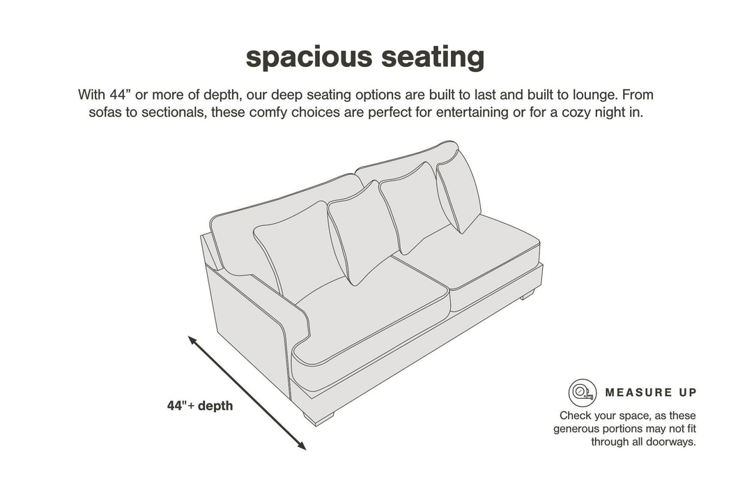 Lindyn Sectional Sofa - Clarks Hardware - Iowa