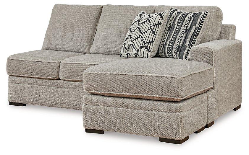 Calnita Sectional with Chaise - Clarks Hardware - Iowa