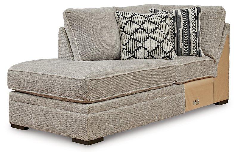 Calnita Sectional with Chaise - Clarks Hardware - Iowa