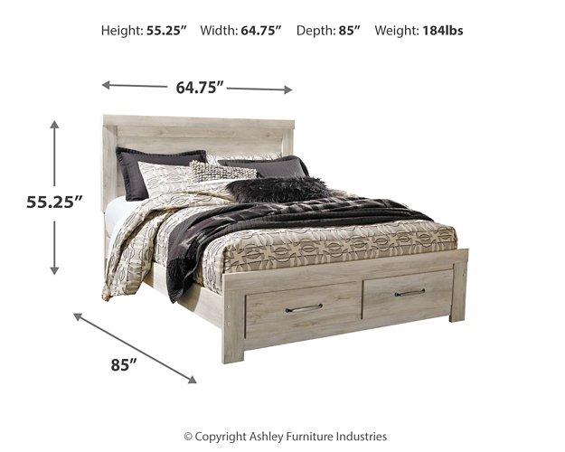 Bellaby Bed with 2 Storage Drawers - Clarks Hardware - Iowa