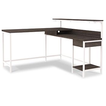 Dorrinson Home Office L-Desk with Storage