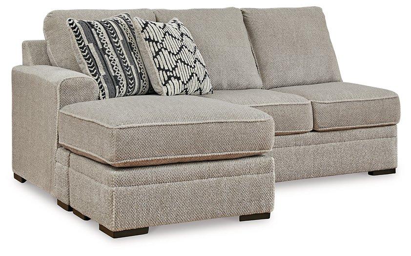 Calnita Sectional with Chaise - Clarks Hardware - Iowa