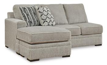Calnita Sectional with Chaise - Clarks Hardware - Iowa