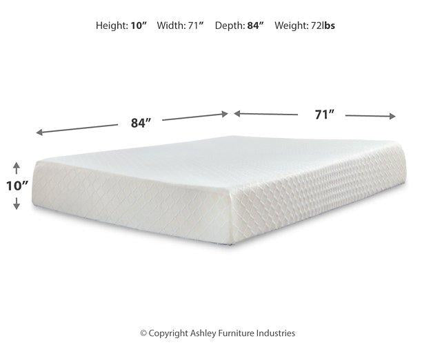 10 Inch Chime Memory Foam Mattress Set - Clarks Hardware - Iowa