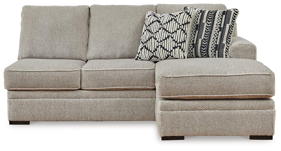 Calnita Sectional with Chaise - Clarks Hardware - Iowa