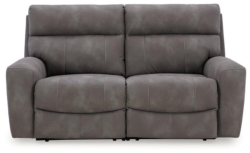 Next-Gen DuraPella Power Reclining Sectional Loveseat - Clarks Hardware - Iowa