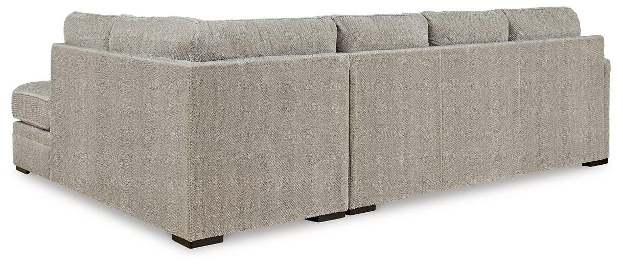 Calnita Sectional with Chaise - Clarks Hardware - Iowa