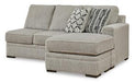 Calnita Sectional with Chaise - Clarks Hardware - Iowa