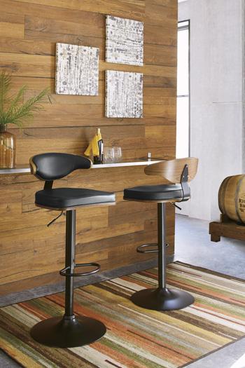 Bellatier Adjustable Height Bar Stool