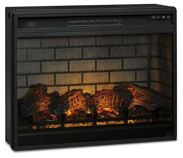 Entertainment Accessories Electric Infrared Fireplace Insert - Clarks Hardware - Iowa