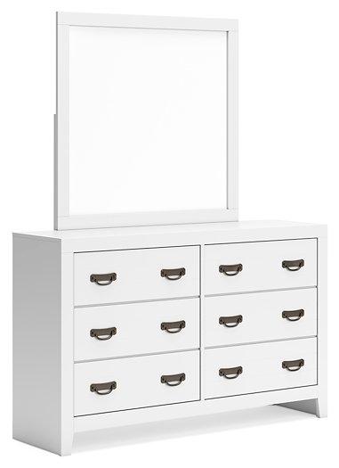 Binterglen Dresser and Mirror - Clarks Hardware - Iowa