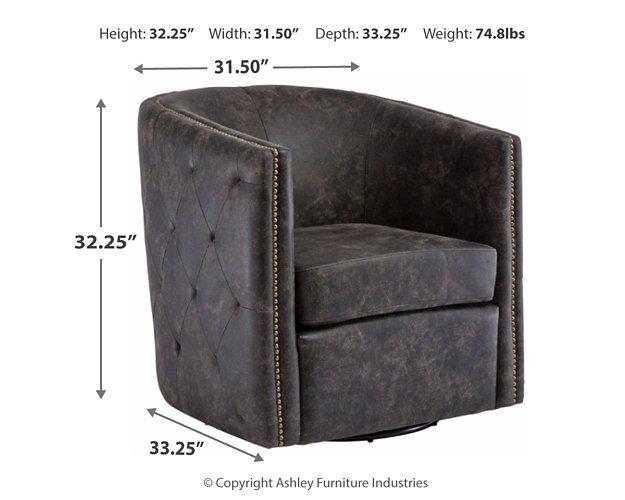 Brentlow Swivel Accent Chair - Clarks Hardware - Iowa